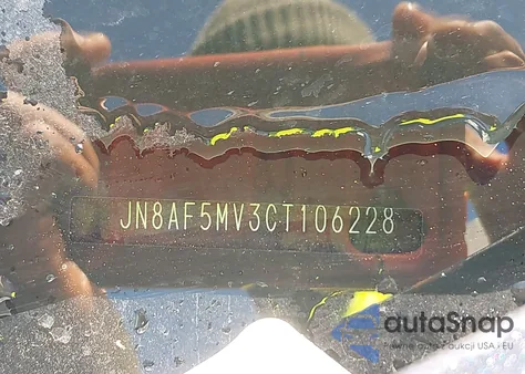 2012 Nissan Juke Sl from USA, damaged, VIN JN8AF5MV3CT106228